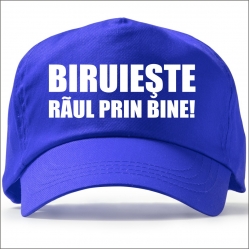 Sapca copii albastra, Biruieste raul prin bine!